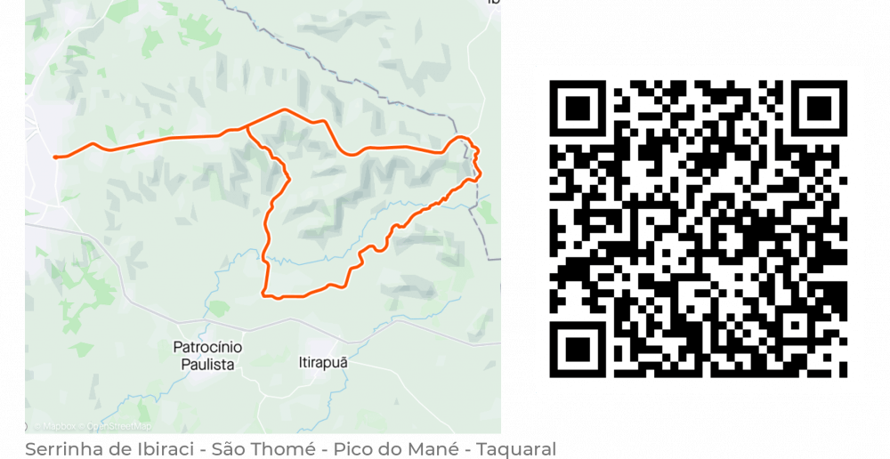 Serrinha de Ibiraci Sao Thome Pico do Mane Taquaral