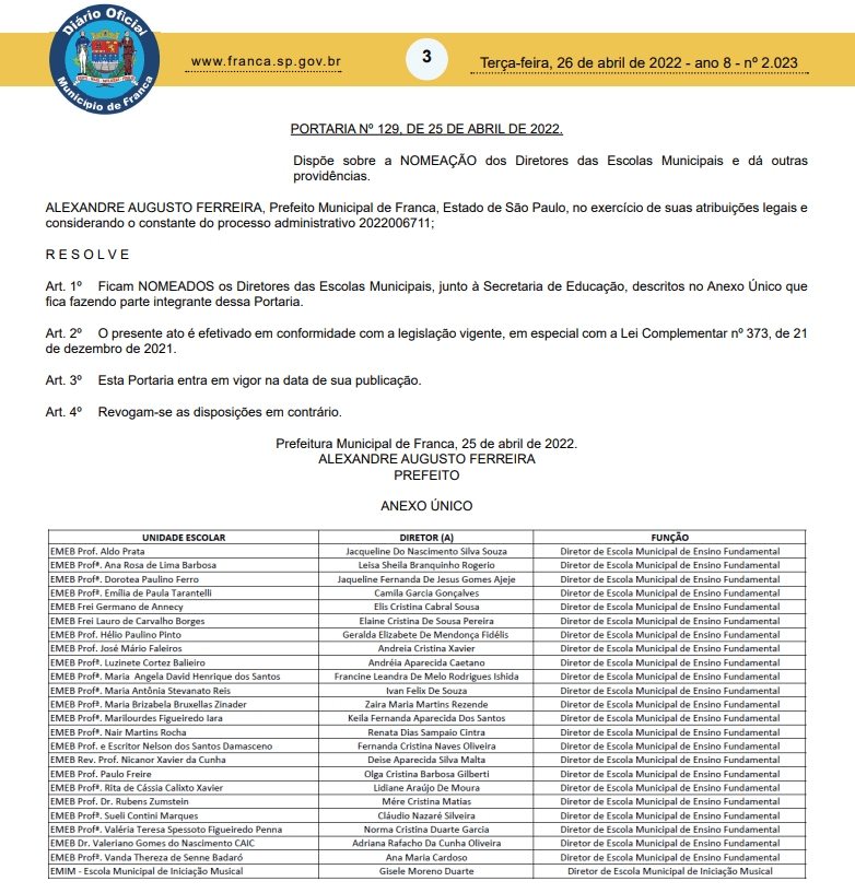 diretores