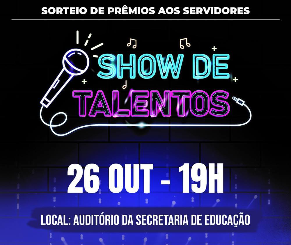 CartazA4 ShowdeTalentos