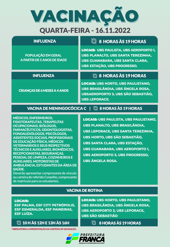 Vacinacao 16 nov