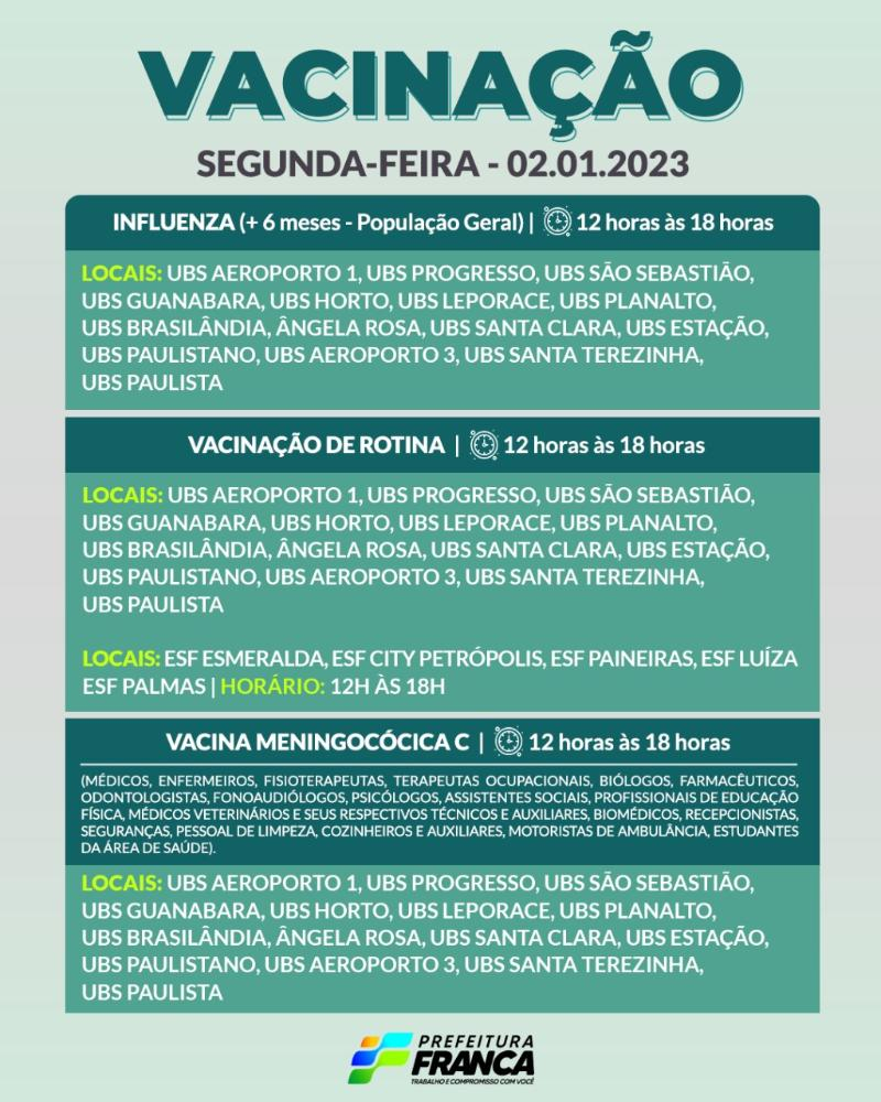 vacina rotina original